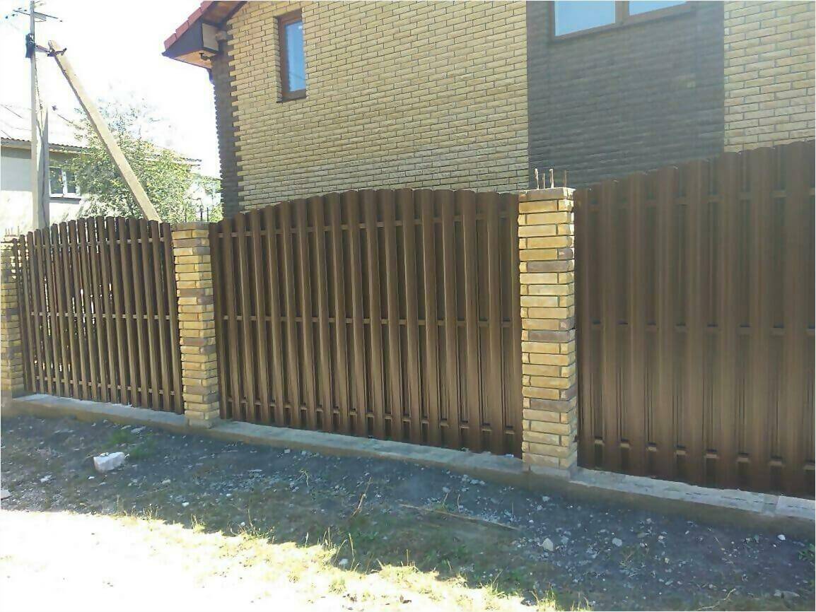 забор из штакетника 110м фото5 в Переславле-Залесском