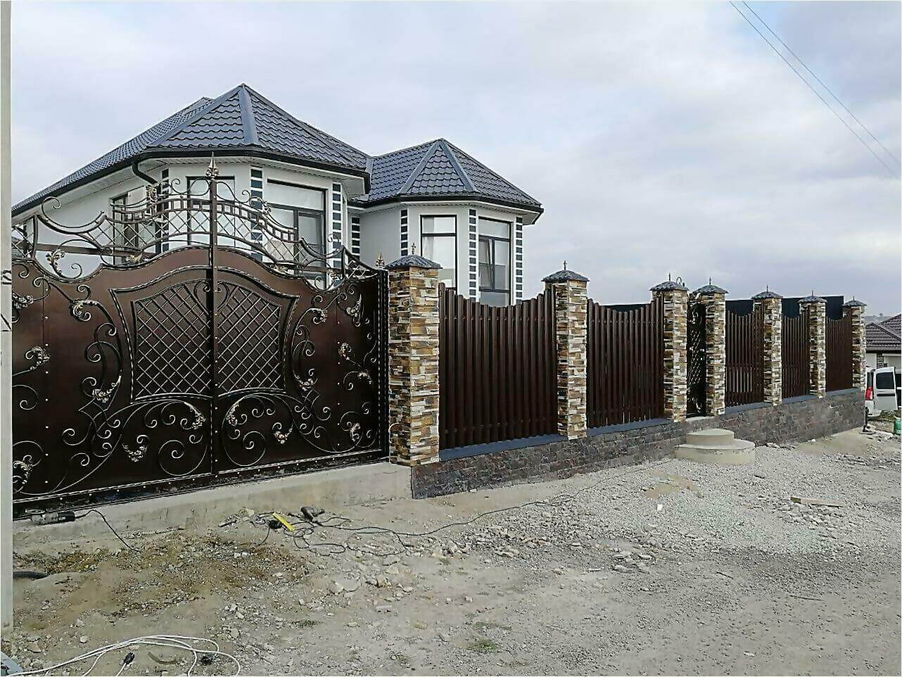 забор из штакетника 110м фото4 в Переславле-Залесском
