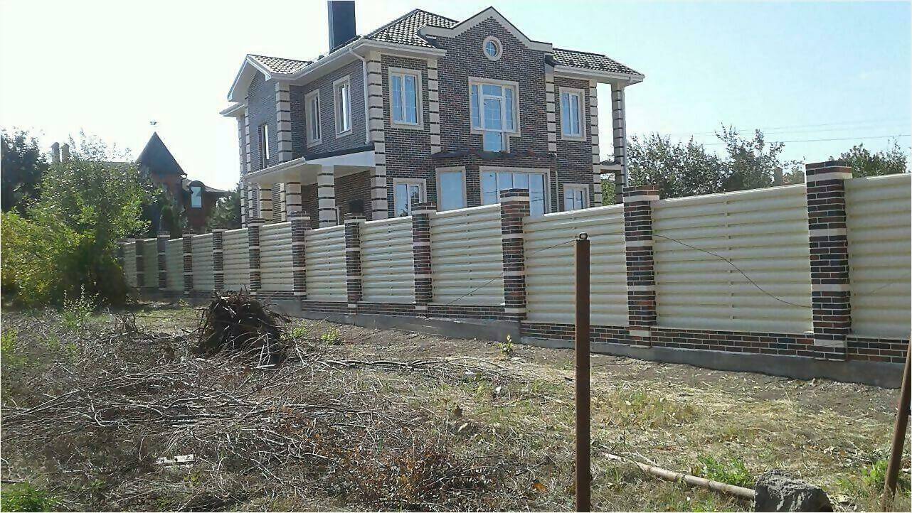 Забор из штакетника 115м фото6 в Переславле-Залесском