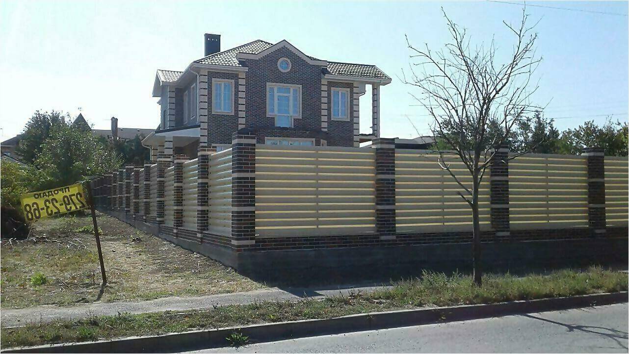 Забор из штакетника 115м фото3 в Переславле-Залесском