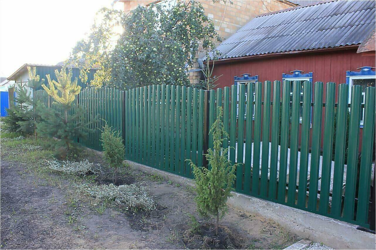 Забор из штакетника 60м фото3 в Переславле-Залесском