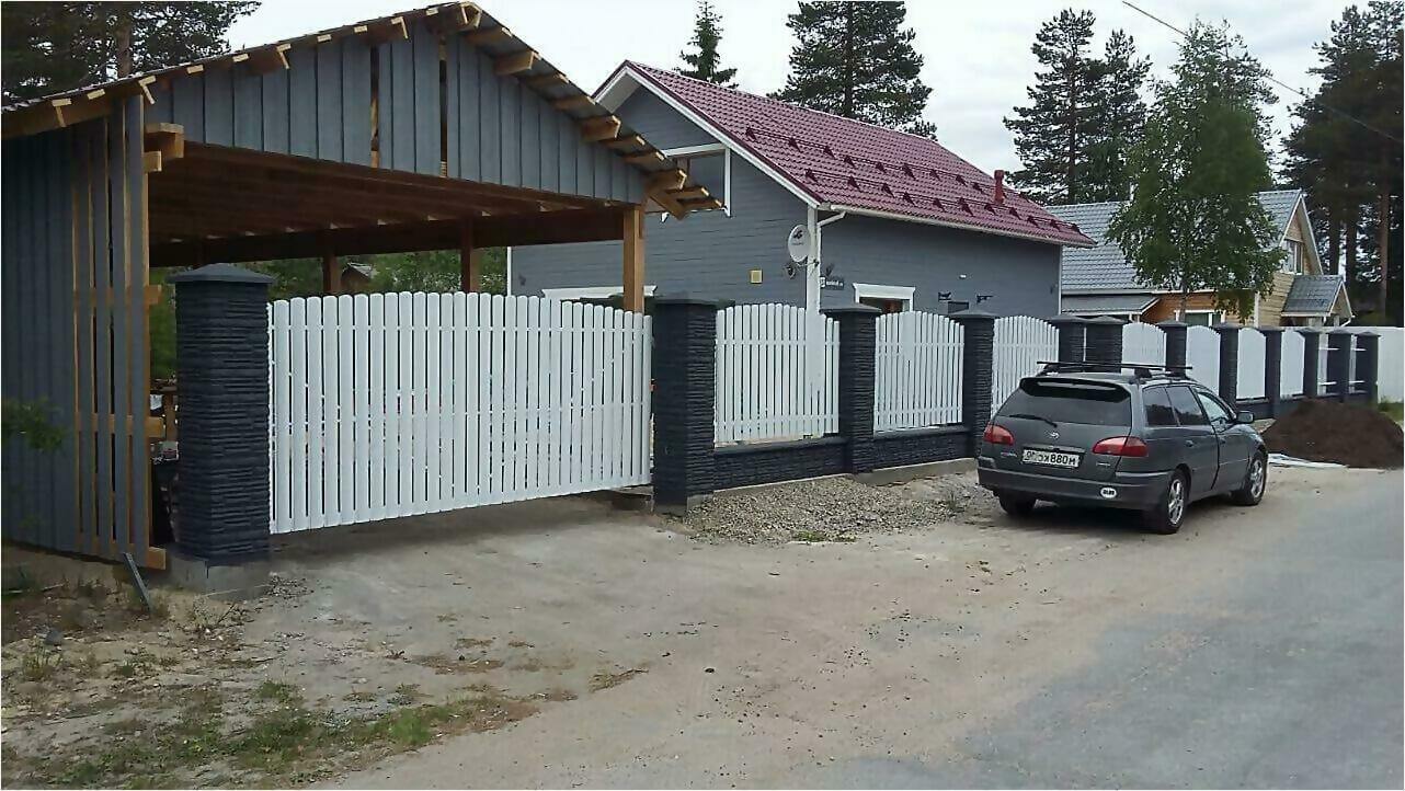 забор из штакетника 85м фото4 в Переславле-Залесском