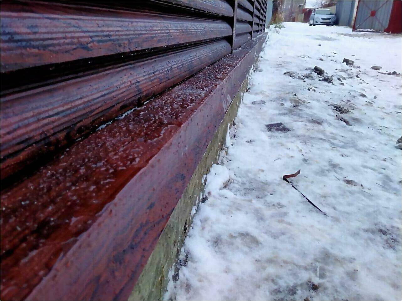 забор-жалюзи Каштан Красный фото5 в Переславле-Залесском