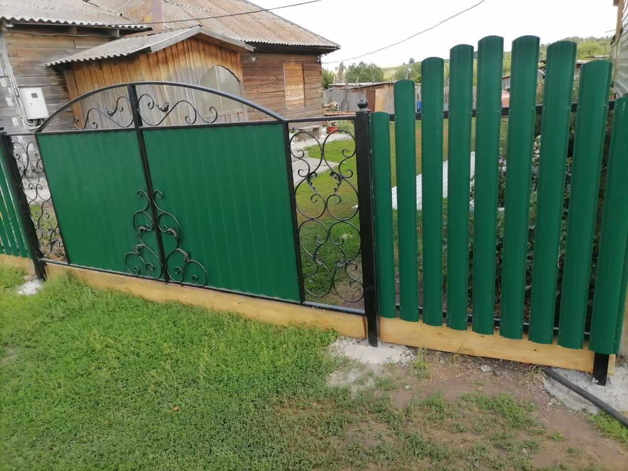 забор из штакетника Зеленый Мох фото7 в Переславле-Залесском