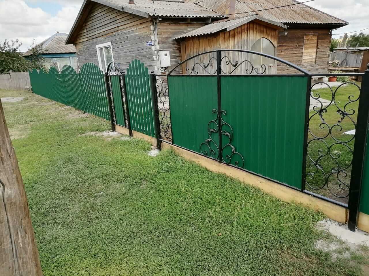 забор из штакетника Зеленый Мох фото5 в Переславле-Залесском