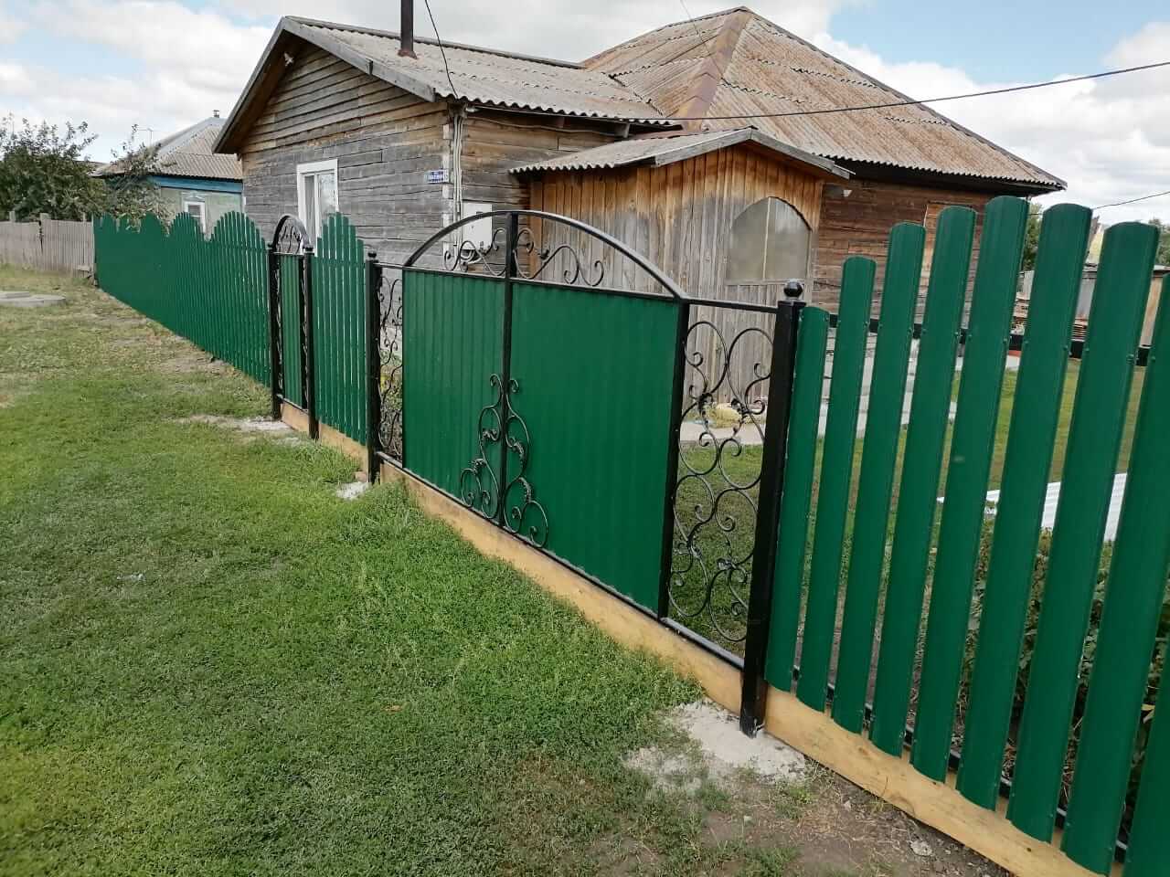забор из штакетника Зеленый Мох фото3 в Переславле-Залесском