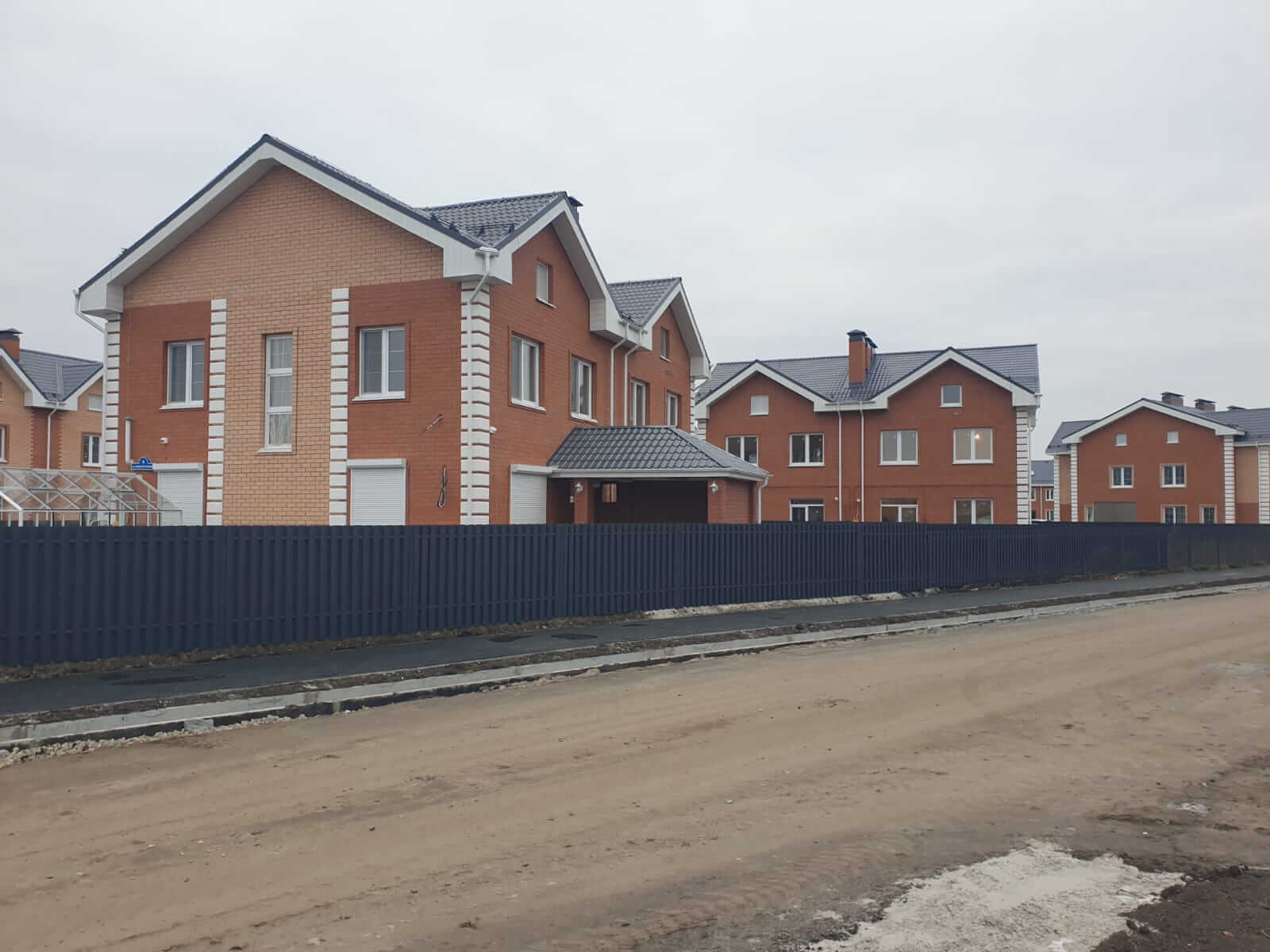 Забор из штакетника 230м Серый Графит фото6 в Переславле-Залесском