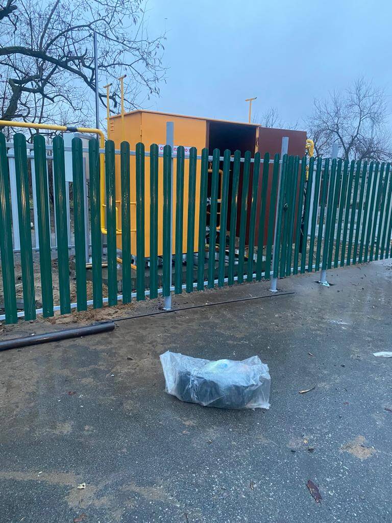 Забор из штакетника ЭКО-М 12м RAL6005 Зеленый Мох в Переславле-Залесском