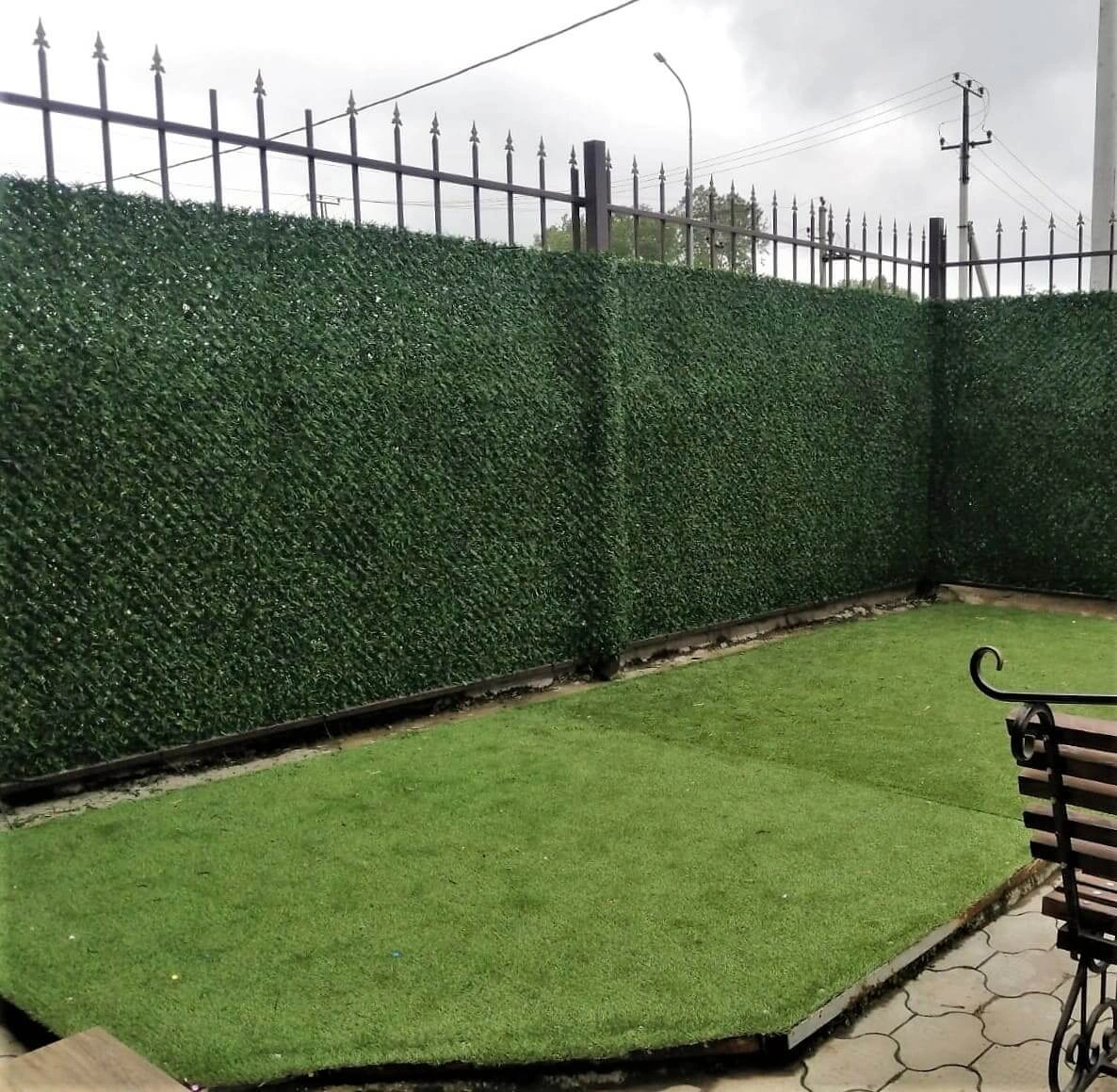 Вечнозеленый забор Grass Fence 33м фото 4 в Переславле-Залесском